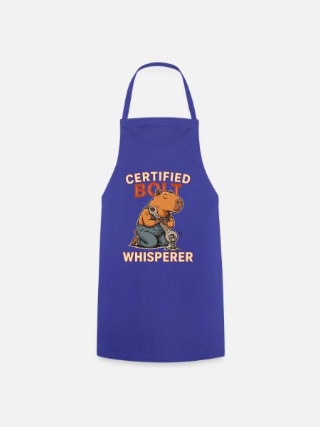 Certified Bolt Whisperer - Kochschürze - Royalblau