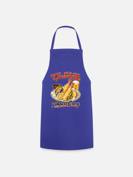 Tempura Crazy - Kochschürze - Royalblau