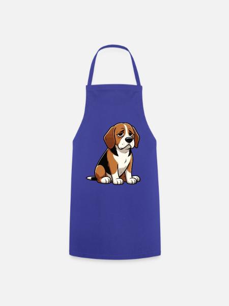 Beagle Beaglebesitzer Beaglehalter beaglehund - Kochschürze - Royalblau