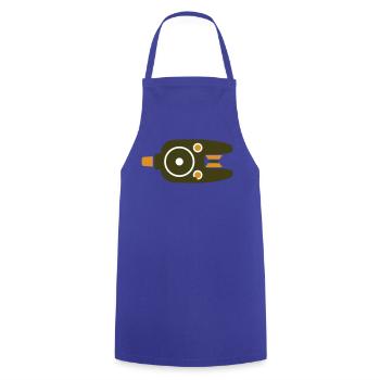 Bissanzeiger Angel Icon - Kochschürze - Royalblau - Vorne - AI Model Male 185 dark (185cm)