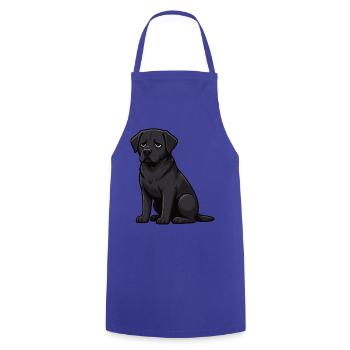 Labrador Labradorbesitzer Labradorliebhaber Labbi - Kochschürze - Royalblau - Vorne - AI Model Male 185 dark (185cm)