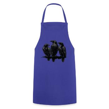 Raben - Kochschürze - Royalblau - Vorne - AI Model Male 185 dark (185cm)