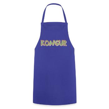 Kongur als Trekking - Kochschürze - Royalblau - Vorne - AI Model Male 185 dark (185cm)