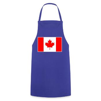Canada Flag Classic Frame - Kochschürze - Royalblau - Vorne - AI Model Male 185 dark (185cm)