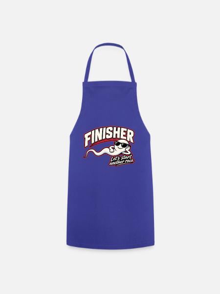 Finisher – Another Race - Kochschürze - Royalblau