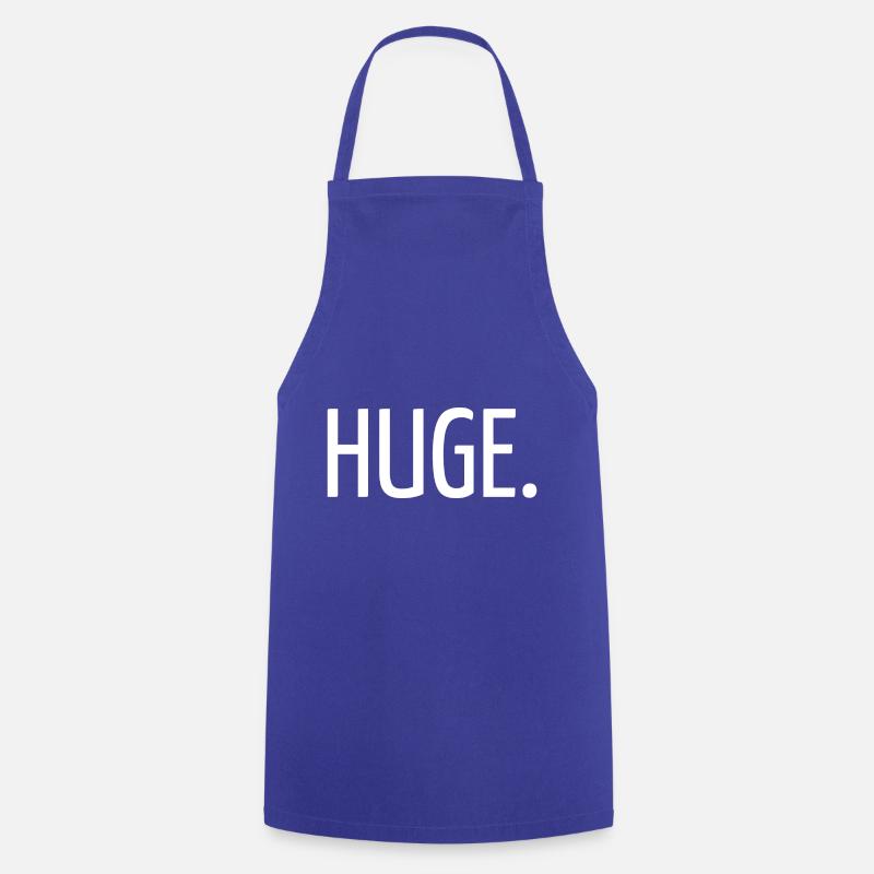 Huge - Cooking Apron - royal blue