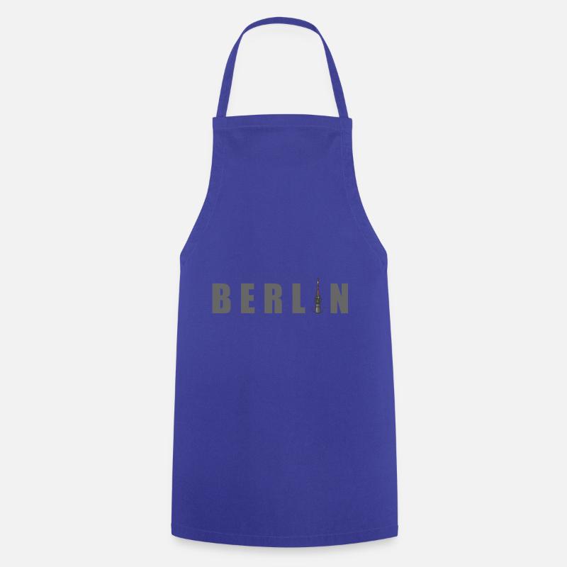 Berlin - Kochschürze - Royalblau