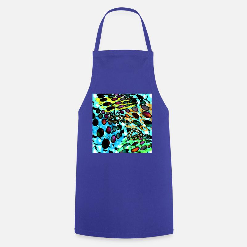 Sticky Ikky (Art Image) - Image - 2023 - Cooking Apron - royal blue