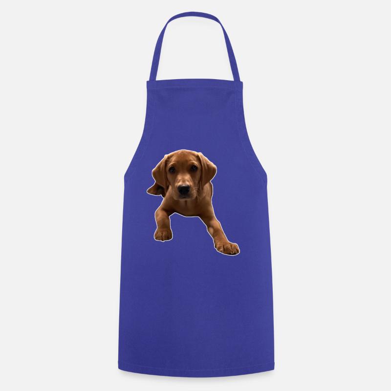 Down Dexter - Cooking Apron - royal blue