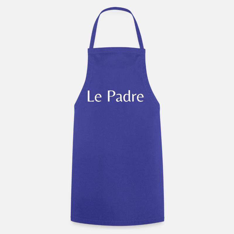 Le Padre - Tablier de cuisine - bleu royal