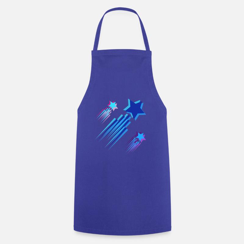 rocket stars - Cooking Apron - royal blue