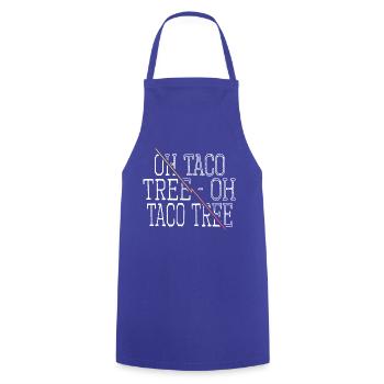 Ordinateur maladroit queue de fée drôle de gym amusant - Tablier de cuisine - bleu royal - Devant - AI Model Male 185 dark (185cm)