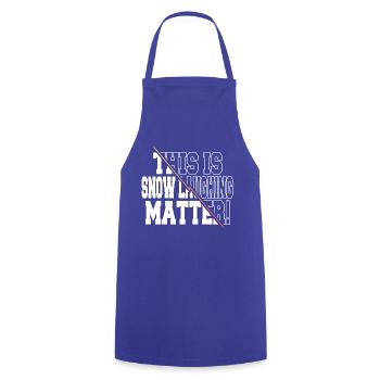 joke bodybuilder present idea beards humor - Cooking Apron - royal blue - Front - AI Model Male 185 dark (185cm)