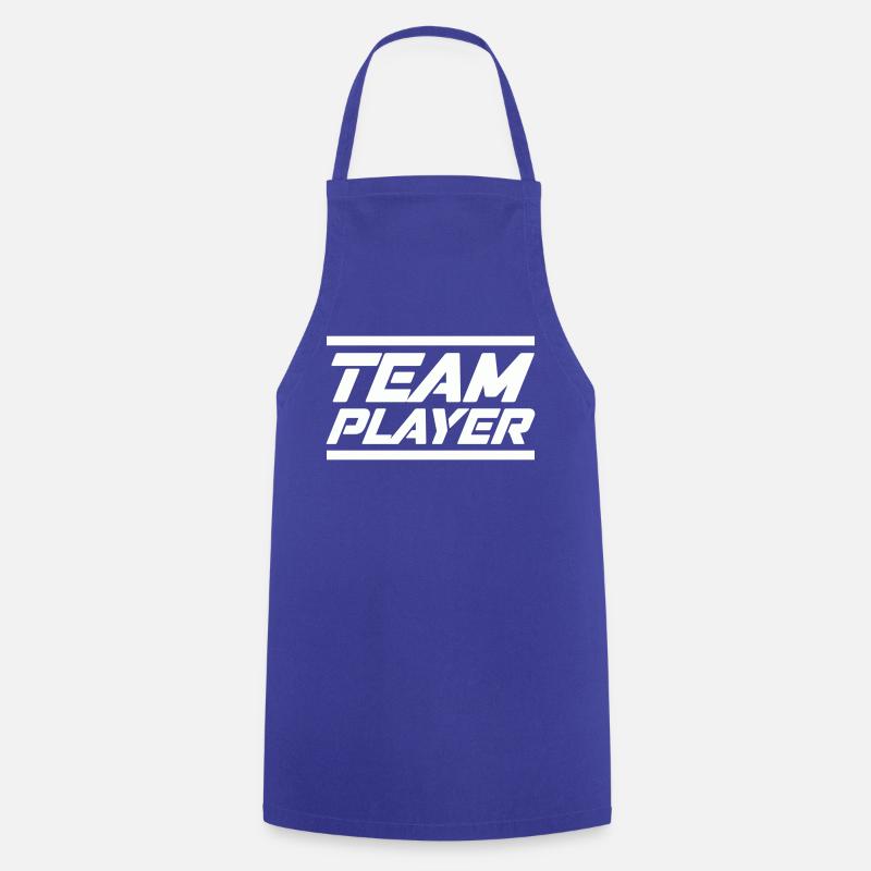 Team Player - Cooking Apron - royal blue