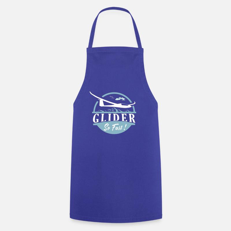 GLIDER SO FAST ! - Tablier de cuisine - bleu royal