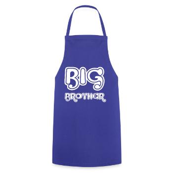 FRÈRE AÎNÉ - Tablier de cuisine - bleu royal - Devant - AI Model Male 185 dark (185cm)