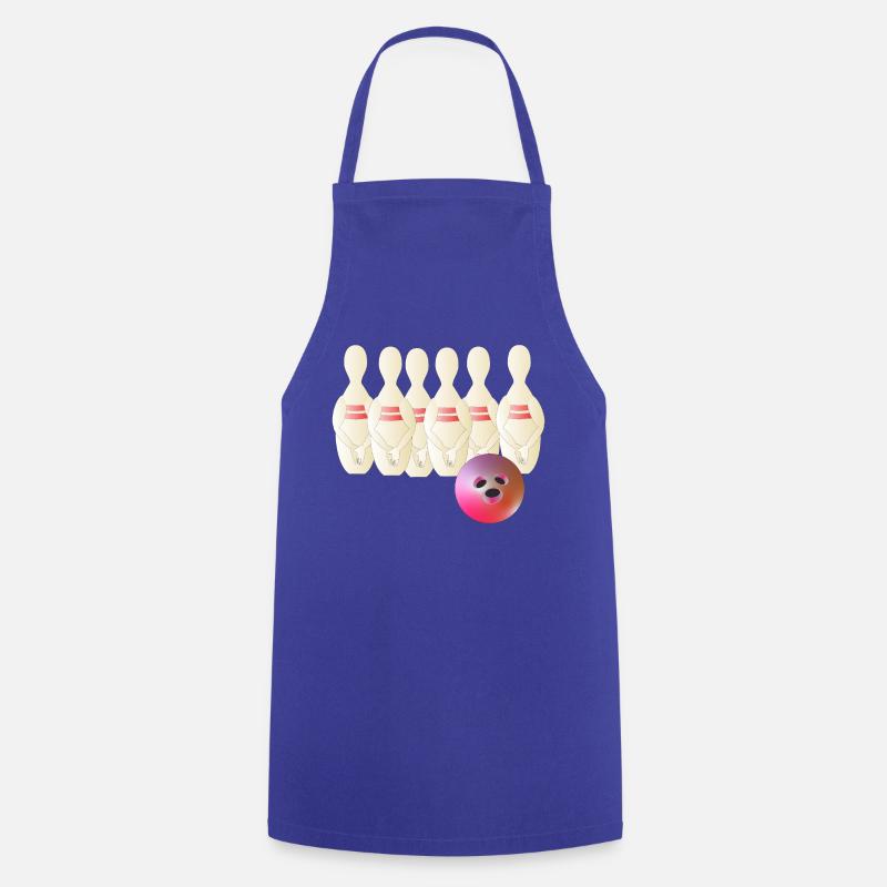 Bowling penalty - Cooking Apron - royal blue
