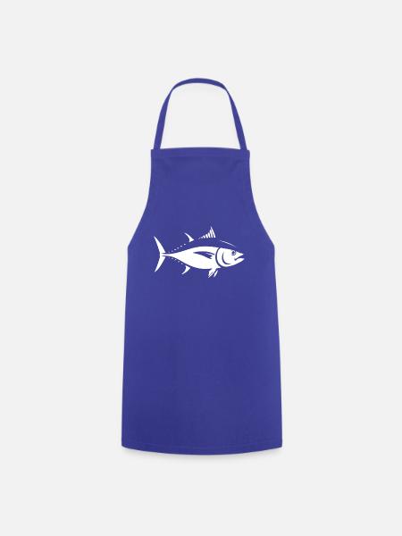 Thunfisch - Kochschürze - Royalblau