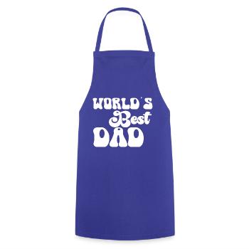 Herren Bester Papa Der Welt vater Vatertag suger - Kochschürze - Royalblau - Vorne - AI Model Male 185 dark (185cm)