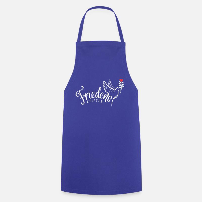 Peacemaker - Cooking Apron - royal blue