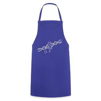 Bowling Gift Bowling Ball Kegel Bowler - Cooking Apron - royal blue - Front - AI Model Male 185 dark (185cm)