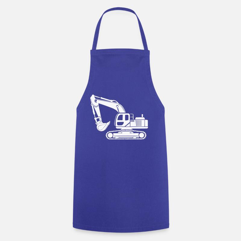 bagger - Kochschürze - Royalblau