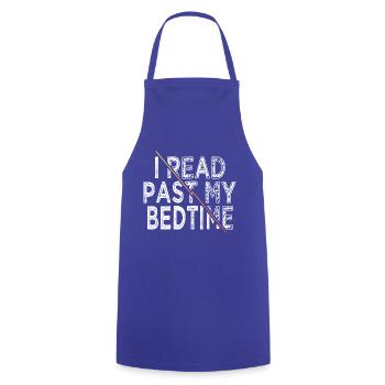 inspirational sayings gift idea quotes humor - Cooking Apron - royal blue - Front - AI Model Male 185 dark (185cm)