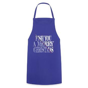 Beach Holiday Statement Beards Dinosaur Animation - Cooking Apron - royal blue - Front - AI Model Male 185 dark (185cm)