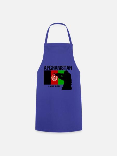 Afghanistan - Kochschürze - Royalblau