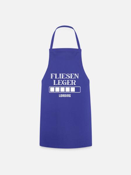 fliesenlegerHandwerker - Kochschürze - Royalblau