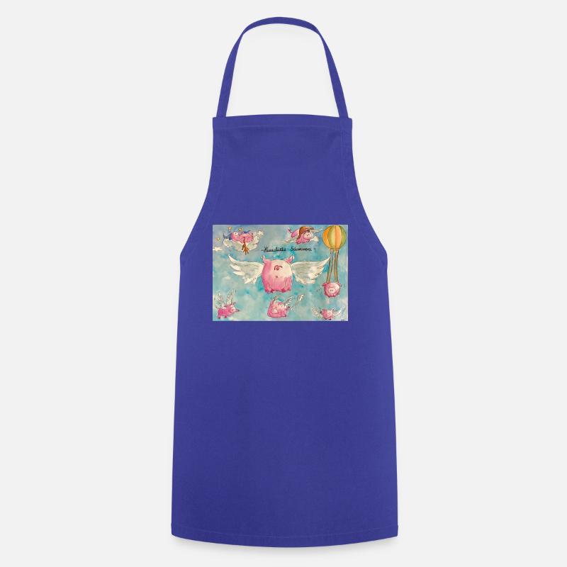 Escroquerie céleste - Tablier de cuisine - bleu royal