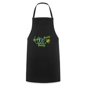Busy Bee - Cooking Apron - black - Front - AI Model Male 185 dark (185cm)