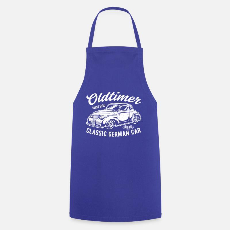 Depuis 1935 - Tablier de cuisine - bleu royal