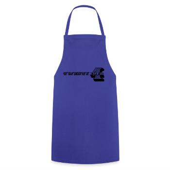24e anniversaire Idées cadeaux pour lui Chemise homme - Tablier de cuisine - bleu royal - Devant - AI Model Male 185 dark (185cm)