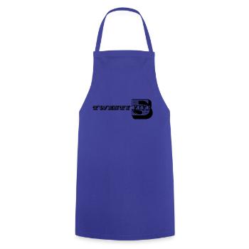 25e anniversaire Idées cadeaux pour lui Chemise homme - Tablier de cuisine - bleu royal - Devant - AI Model Male 185 dark (185cm)