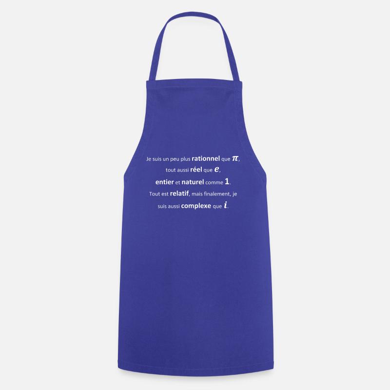 ensemble_nb - Tablier de cuisine - bleu royal