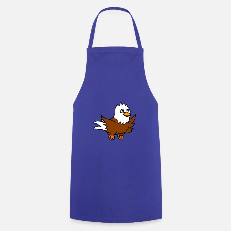 Bébé aigle - Tablier de cuisine - bleu royal
