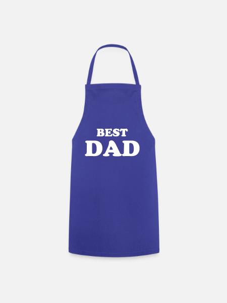 best dad - Kochschürze - Royalblau