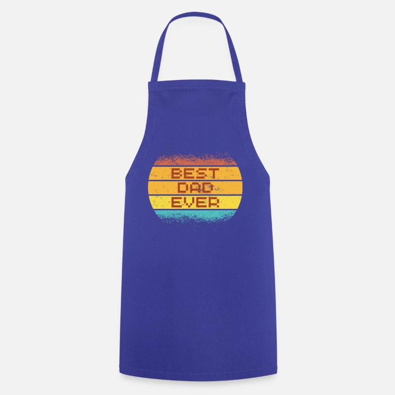 BEST DAD EVER - Cooking Apron - royal blue