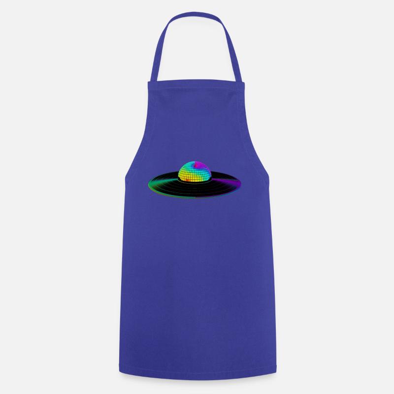 Disco Saturn - Kochschürze - Royalblau