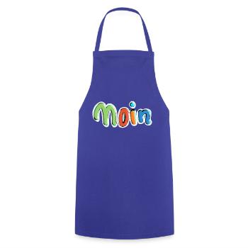 moin 18 2 - Kochschürze - Royalblau - Vorne - AI Model Male 185 dark (185cm)