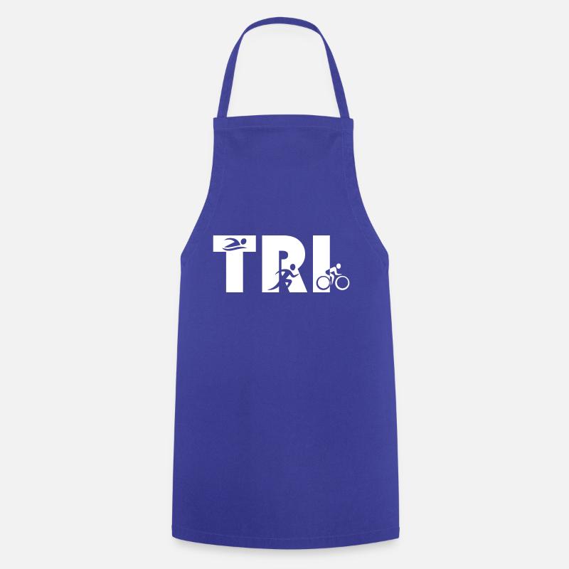 triathlon - Kochschürze - Royalblau