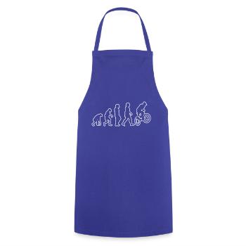 Cycling Cycling Cycling Bike Tour Mountain Bike - Cooking Apron - royal blue - Front - AI Model Male 185 dark (185cm)