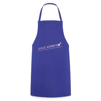 Beste Freunde - Kochschürze - Royalblau - Vorne - AI Model Male 185 dark (185cm)