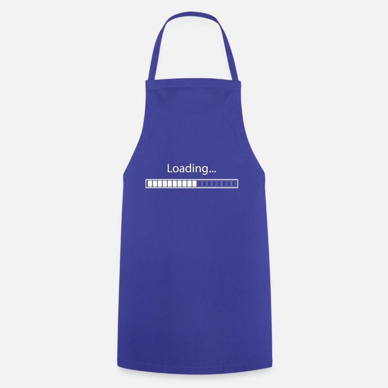 Loading in progress - Cooking Apron - royal blue