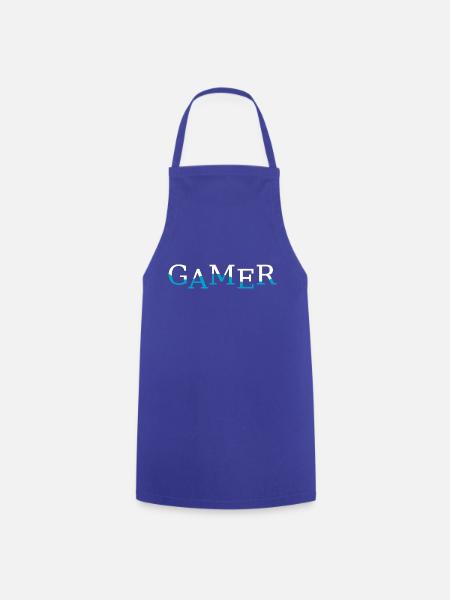 Game Gaming PC - Kochschürze - Royalblau