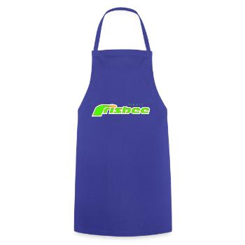 ultimate frisbee green - Kochschürze - Royalblau - Vorne - AI Model Male 185 dark (185cm)
