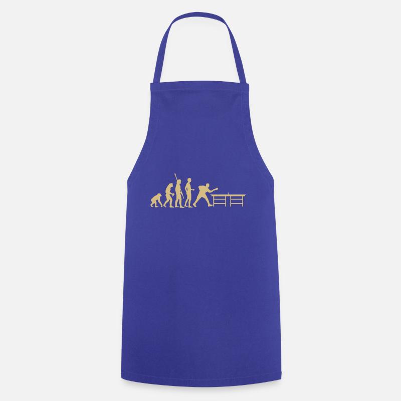 Tennis de table Evolution Gold - Tablier de cuisine - bleu royal