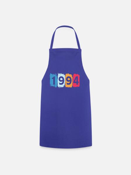 Retro 1994 t-shirt 94 vintage 1994 - Kochschürze - Royalblau