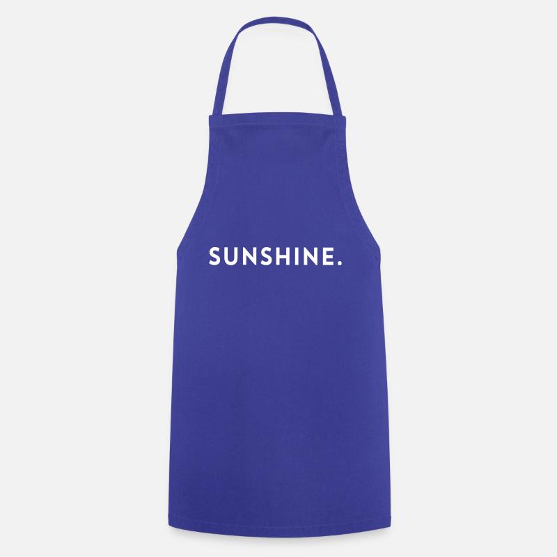 SUNSHINE - Cooking Apron - royal blue
